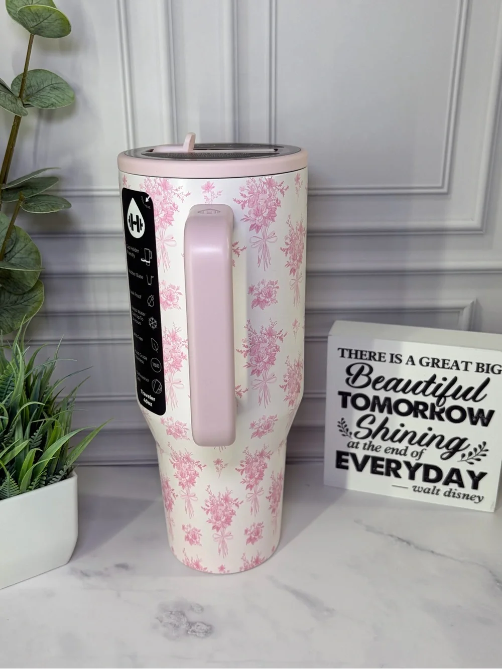HydroJug Bouquet 40oz Traveler BNWT